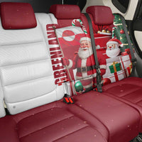 Greenland Santa Christmas Back Car Seat Cover Nordic Holiday Pride Design - Wonder Print Shop