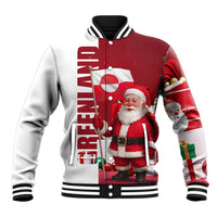 Greenland Santa Christmas Baseball Jacket Nordic Holiday Pride Design - Wonder Print Shop