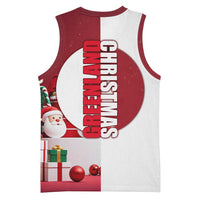 Greenland Santa Christmas Basketball Jersey Nordic Holiday Pride Design - Wonder Print Shop