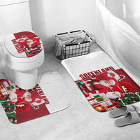 Greenland Santa Christmas Bathroom Set Nordic Holiday Pride Design - Wonder Print Shop