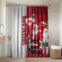 Greenland Santa Christmas Bathroom Set Nordic Holiday Pride Design - Wonder Print Shop