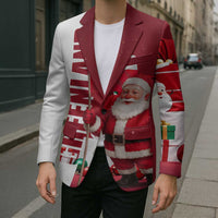 Greenland Santa Christmas Blazer Nordic Holiday Pride Design - Wonder Print Shop
