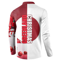 Greenland Santa Christmas Button Sweatshirt Nordic Holiday Pride Design - Wonder Print Shop