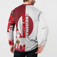 Greenland Santa Christmas Button Sweatshirt Nordic Holiday Pride Design - Wonder Print Shop