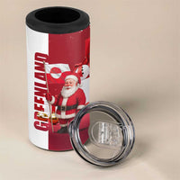 Greenland Santa Christmas 4 in 1 Can Cooler Tumbler Nordic Holiday Pride Design - Wonder Print Shop