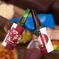 Greenland Santa Christmas 4 in 1 Can Cooler Tumbler Nordic Holiday Pride Design - Wonder Print Shop