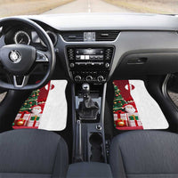 Greenland Santa Christmas Car Mats Nordic Holiday Pride Design - Wonder Print Shop