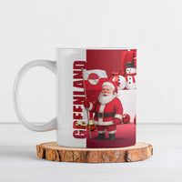 Greenland Santa Christmas Ceramic Mug Nordic Holiday Pride Design - Wonder Print Shop