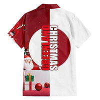 Greenland Santa Christmas Family Matching Summer Maxi Dress and Hawaiian Shirt Nordic Holiday Pride Design - Wonder Print Shop