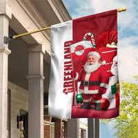 Greenland Santa Christmas Garden Flag Nordic Holiday Pride Design - Wonder Print Shop