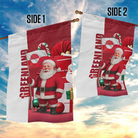 Greenland Santa Christmas Garden Flag Nordic Holiday Pride Design - Wonder Print Shop