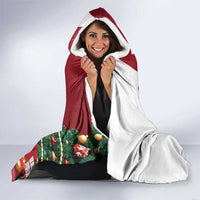 Greenland Santa Christmas Hooded Blanket Nordic Holiday Pride Design - Wonder Print Shop