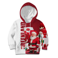 Greenland Santa Christmas Kid Hoodie Nordic Holiday Pride Design - Wonder Print Shop