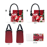 Greenland Santa Christmas Leather Bag Nordic Holiday Pride Design - Wonder Print Shop