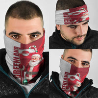 Greenland Santa Christmas Neck Gaiter Nordic Holiday Pride Design - Wonder Print Shop