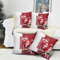 Greenland Santa Christmas Pillow Cover Nordic Holiday Pride Design - Wonder Print Shop