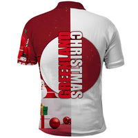 Greenland Santa Christmas Polo Shirt Nordic Holiday Pride Design - Wonder Print Shop