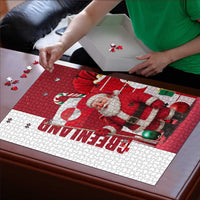 Greenland Santa Christmas Puzzle Nordic Holiday Pride Design - Wonder Print Shop