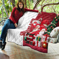 Greenland Santa Christmas Quilt Nordic Holiday Pride Design - Wonder Print Shop