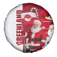 Greenland Santa Christmas Spare Tire Cover Nordic Holiday Pride Design - Wonder Print Shop