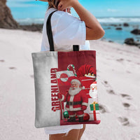 Greenland Santa Christmas Tote Bag Nordic Holiday Pride Design - Wonder Print Shop