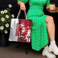 Greenland Santa Christmas Tote Bag Nordic Holiday Pride Design - Wonder Print Shop