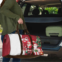 Greenland Santa Christmas Travel Bag Nordic Holiday Pride Design - Wonder Print Shop