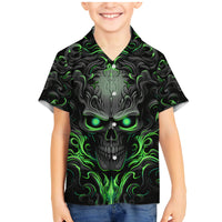 I May Not Be Perfect But At Least I'm Not You Skull Family Matching Mermaid Dress and Hawaiian Shirt - Wonder Print Shop