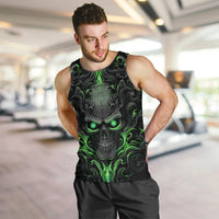 I May Not Be Perfect But At Least I'm Not You Skull Men Tank Top - Wonder Print Shop