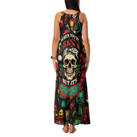 Skull Christmas Family Matching Tank Maxi Dress and Hawaiian Shirt When You're Dead Inside But It's Christmas - Wonder Print Shop