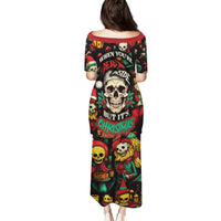 Skull Christmas Puletasi When You're Dead Inside But It's Christmas - Wonder Print Shop