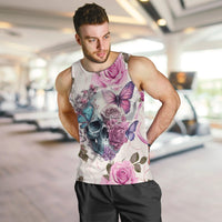 Women Skull Men Tank Top Some Time An Angel Hellraiser Always A Strong Women - Wonder Print Shop