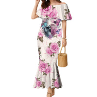 Women Skull Mermaid Dress Some Time An Angel Hellraiser Always A Strong Women - Wonder Print Shop