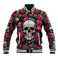 Judge Me When Yours Perfect Otherwise Shut Up Skull Baseball Jacket - Wonder Print Shop