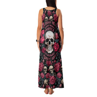 Judge Me When Yours Perfect Otherwise Shut Up Skull Family Matching Tank Maxi Dress and Hawaiian Shirt - Wonder Print Shop