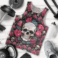 Judge Me When Yours Perfect Otherwise Shut Up Skull Men Tank Top - Wonder Print Shop