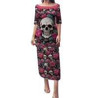 Judge Me When Yours Perfect Otherwise Shut Up Skull Puletasi - Wonder Print Shop