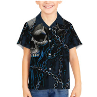 You Inspire My Inner Serial Killer Skull Family Matching Mermaid Dress and Hawaiian Shirt - Wonder Print Shop