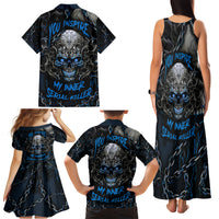 You Inspire My Inner Serial Killer Skull Family Matching Tank Maxi Dress and Hawaiian Shirt - Wonder Print Shop