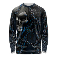 You Inspire My Inner Serial Killer Skull Long Sleeve Shirt - Wonder Print Shop