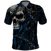 You Inspire My Inner Serial Killer Skull Polo Shirt - Wonder Print Shop