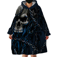 You Inspire My Inner Serial Killer Skull Wearable Blanket Hoodie - Wonder Print Shop