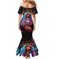 Time Will Reveal Who's There For You And Who's Full Of Shit Family Matching Mermaid Dress and Hawaiian Shirt - Wonder Print Shop