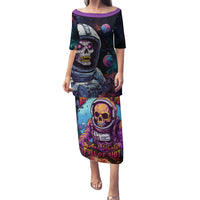 Time Will Reveal Who's There For You And Who's Full Of Shit Family Matching Puletasi Dress and Hawaiian Shirt - Wonder Print Shop