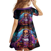 Time Will Reveal Who's There For You And Who's Full Of Shit Family Matching Tank Maxi Dress and Hawaiian Shirt - Wonder Print Shop