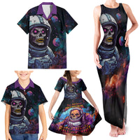 Time Will Reveal Who's There For You And Who's Full Of Shit Family Matching Tank Maxi Dress and Hawaiian Shirt - Wonder Print Shop