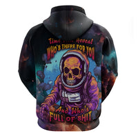 Time Will Reveal Who's There For You And Who's Full Of Shit Hoodie - Wonder Print Shop