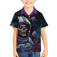 Time Will Reveal Who's There For You And Who's Full Of Shit Kid Hawaiian Shirt - Wonder Print Shop