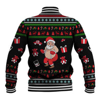 My Milkshake Bring Christmas Design Baseball Jacket Xmas Holiday Patterns - Wonder Print Shop