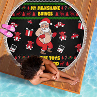 My Milkshake Bring Christmas Design Beach Blanket Xmas Holiday Patterns - Wonder Print Shop